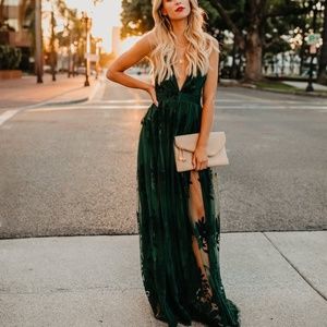 Vici Dolls Green Antonia Maxi Dess